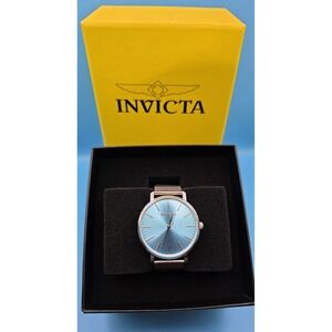 NEW Watch Invicta 48844 Angel Women 38mm Stainless Steel Blue Face #0335